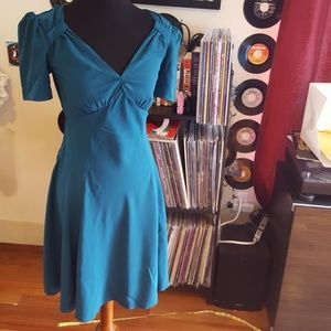 Teal( iknow it lools blue)swing dress
